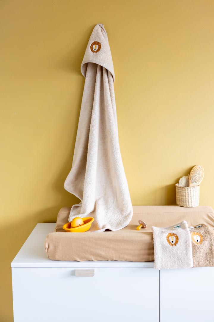 Changing pad cover | 70x45cm - Breeze Clay